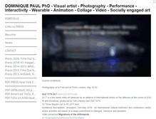 Tablet Screenshot of dominiquepaul.net